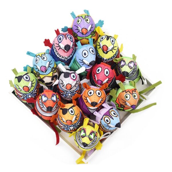 587634389 1pcs Cat Supplies Cat Toys Interactive Inner Catnip And Bell Long Tail Mouse Playing Toys For Cats Kitten Pet Supplies Product