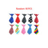 10pcs/Pack Plaid Pet Dog Cat Neck Ties adjustable Small Ties Dog Cat Neckties Bow Ties Dog Accessories Pet Supplies