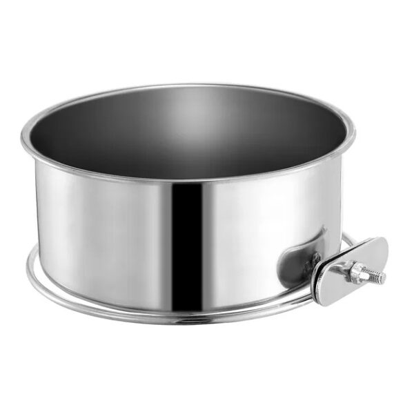 01a13428-15e5-4239-86b5-333705326b66.jpg Tainless Steel Dog Bowl Pets Hanging Food Bowl Detachable Pet