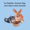 Ceramic Pet Hamster Bowl, Brown