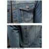 Form-fitting Denim Jacket For Men