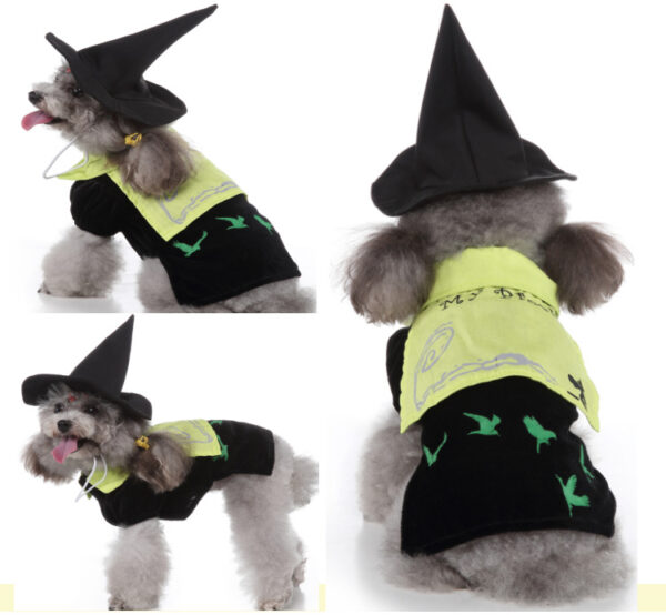 587621205 Christmas Pet Supplies Dog Clothes Halloween Weird Alternative Pet Clothes Personalized Costume Pet Clothes