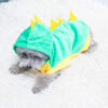587632994 Funny Dinosaur Costume Pet Clothes Teddy Clothes Dog Clothes Cat Pet Supplies