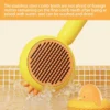 587634561 Comb For Dogs Self-Cleaning Stainless Steel Teeth Pet Comb Easy Hair Removal And Massaging Pet Brush Supplies Multifunctional