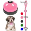08311200-aed9-4cec-a763-c3b9f6d90f8f.jpg 2 Pack Dog Door Bells Dog Doorbell To Go Outside Puppy Train Bell For Dogs To Ring