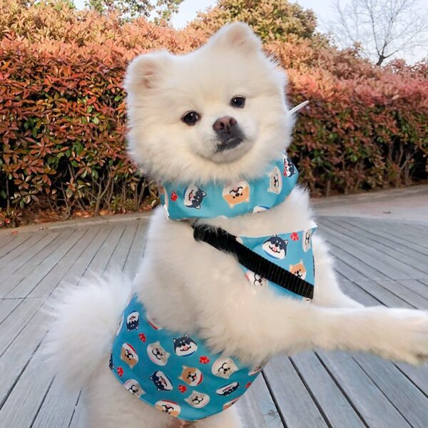 587637421 Pet cooling scarf dog summer cooling ice scarf cooling supplies French Dou Corgi cooling clothes