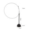Suction cup cat toy stick that can be attached and held with steel wire multi head interchangeable cat toy and pet supplies