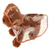 587632799 Pet Supplies Dog Raincoat Teddy Small And Medium-Sized Dogs New Transparent Plastic Fashion Poncho Pet Raincoat