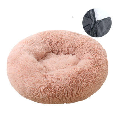 587625597 Dog bed, removable and washable round plush pet bed, cat bed, warm pet supplies, dog bed, pet bed, pet mat