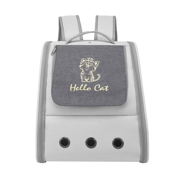 Cat Bag Pet Bag Carrying Convenient Backpack Portable Breathable Cat Dog Pet Supplies