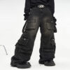 0c3e62b9-1668-4472-9597-22ec99b8d9a8.jpg Multi Pocket Vintage Wide Leg Jeans For Men