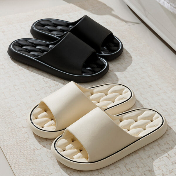 0ef70bd2-4a54-41d2-89be-b5c0a1f54488.jpg Non-slip Design Bathroom Slippers Home Summer Thick Sole Floor Bedroom House Shoes For Women Men