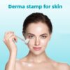 10be88c2-4443-4094-9f80-e59cd67bb5a7.jpg Microneedles Derma Roller - Microneedling Stamp 0.25 Mm, Micro Needle Skin Care Tool For Men And Women Home Use