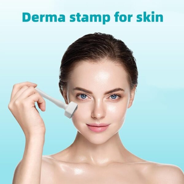 10be88c2-4443-4094-9f80-e59cd67bb5a7.jpg Microneedles Derma Roller - Microneedling Stamp 0.25 Mm, Micro Needle Skin Care Tool For Men And Women Home Use