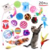 New Pet Toy Set Cat Toys Teaser Wand Mouse Supplies Multi-Style Combination