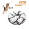 587634913 Pet Nest Warm Soft Plush Sleeping Bed Pad Kennel Breathable Dog Cat House Pet Bed Dog house Animals Supplies
