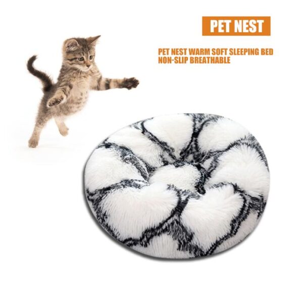 587634913 Pet Nest Warm Soft Plush Sleeping Bed Pad Kennel Breathable Dog Cat House Pet Bed Dog house Animals Supplies