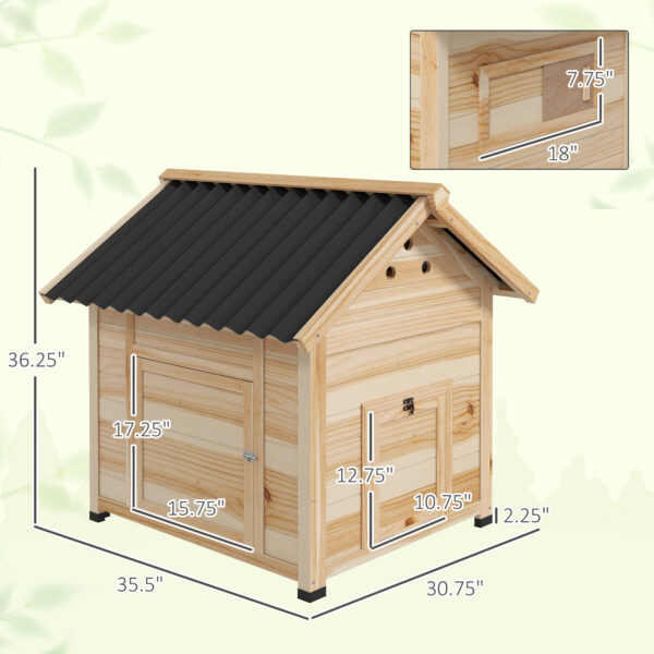 139ba5c5d85d47faa9535911a24f95f1.jpg Pet Coop,Wooden House with Openable Roof