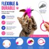 1454020c-d950-482d-b9ce-a682aef7272a.jpg Wearable Cat Feather Collar Toy Interactive Neck-Worn Cat Teaser Automatic Exercise Toy Boosts Pet Activity Levels
