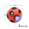 HOOPET Pet Dog Toys Toy Funny Interactive Ball Dog Chew Toy For Dog Ball Of Food Rubber Balls Pets Supplies