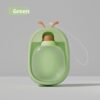 14a0fce5-de4a-4cdd-9857-fda2612694dc.jpg Portable Pet Water Bottle With Cute Antlers Food Grade, BPA Free, Leak Proof Travel Cup For Dogs, Durable, Easy-to-Clean Outdoor Water Dispenser With Lanyard.