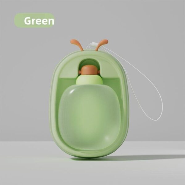 14a0fce5-de4a-4cdd-9857-fda2612694dc.jpg Portable Pet Water Bottle With Cute Antlers Food Grade, BPA Free, Leak Proof Travel Cup For Dogs, Durable, Easy-to-Clean Outdoor Water Dispenser With Lanyard.