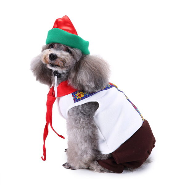587632817 Pet Dog Supplies Creative Halloween Christmas Pet Clothes Weird Dog Clothes
