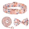 Sunflower Pet Collar Cotton Breathable Dog Collar Zou Ju Printed Neck Ring Pet Supplies
