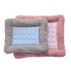 1612437836180.jpg Pet Cooling Pad Bed For Dogs Cats Puppy Kitten Cool Mat Pet Blanket Ice Silk Material Soft For Summer Sleeping Blue Breathable