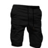 1615035488845.jpg Men's Solid Color Sports Shorts Loose Tether Sports Casual Five-Point Pants Men