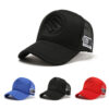 Trendy Brand Solid Color Tall Truck Hat Truck Hat For Men And Women Couples Caps