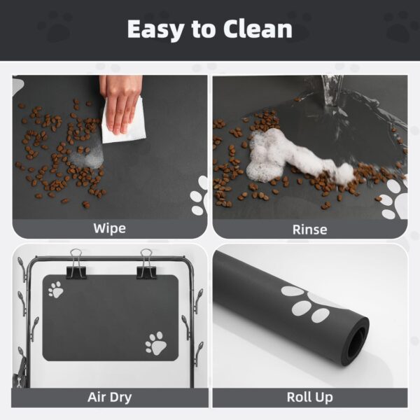 162f484d-3d50-4960-bb50-4f05e5ecc37a.jpg Pet Feeding Mat-Absorbent Dog Mat For Food And Water Bowl No Stains Easy Clean Dog Food Mat-Quick Dry Water Dispenser Puppy Supplies Accessories