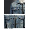 Form-fitting Denim Jacket For Men
