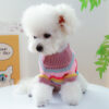 18180958-6a95-450c-8ddb-066cda560680.jpg Pet Ring Comfortable Color Stripes Colorful Sweater