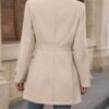 186f901c-4841-41c4-bc3a-3afd14b8a48a.jpg Elegant Single-breasted Woolen Coat Buttons Lapel Mid-length Jacket Temperament Commuter Outwear Clothing For Women