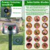 1941693731464024064.jpg 1Pc Ultrasonic Solar Animal Repeller Outdoor Mole Snake Squirrel Repellent Waterproof With 3 Modes Motion Sensor Vibration Stake For Farm Garden Yard