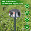 1941693737197637632.jpg 1Pc Ultrasonic Solar Animal Repeller Outdoor Mole Snake Squirrel Repellent Waterproof With 3 Modes Motion Sensor Vibration Stake For Farm Garden Yard