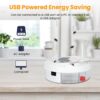 1948984086320386048.jpg USB Powered Electric Fly Trap Automatic Flycatcher Rotating Fly Pest Repellent Tool For Home Kitchen Restaurant