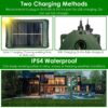 1949006694952734720.jpg Solar Ultrasonic Animal Repeller Solar Powered Animal Repellent Chaser With PIR Motion Sensor IP54 Waterproof Sound Flashing Light For Deer Raccoon Squirrel Mice Snakes Cat Dog