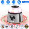 1959145483050160128.jpg 1Pc 360 Degree Ultrasonic Mice Repellent Indoor Rodent Repeller Rat Squirrel Rodent Control Device With 4 Modes 9 Strobe Lights Alarm Horn For Kitchen Warehouse