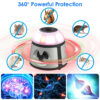 1959145493816938496.jpg 1Pc 360 Degree Ultrasonic Mice Repellent Indoor Rodent Repeller Rat Squirrel Rodent Control Device With 4 Modes 9 Strobe Lights Alarm Horn For Kitchen Warehouse