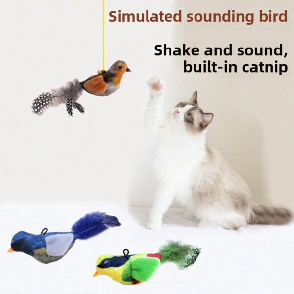 19d20cc0-1794-497e-a5d3-5dd08ca5f8c3.jpg Pet Sound Bird Toy, Universal For Pets Of All Ages, Safe Material, Durable And Anti-bite, Alleviate Pet Anxiety