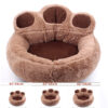587633500 Dog House Cat House Pet Supplies Autumn and Winter Warm and Comfortable Bear Paw Pet House Dog Mat