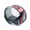 587813693 Pet Cat Carrier Bag Foldable Transparent Cage Portable Travel Breathable Cat Transport Bag Basket Backpack Handbag Pet Supplies