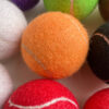Pet Tennis Ball Bite Resistant Rubber Tennis Ball Teasing Dog God Dog Ball Supplies Color Tennis Ball