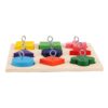 587814438 Pet Educational Toys Parrot Interactive Training Colorful Wooden Block Birds Puzzle Supplies DIY Toy Accessories