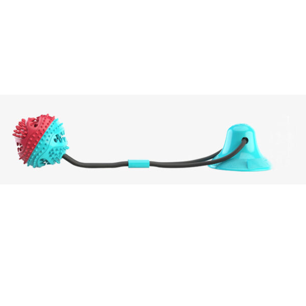 587691063 Dog Food Toys - Silicone Suction Interactive Chew Toy, Dental Cleaning Chew Brush for Puppy Teething & Pet Feeding Supplies