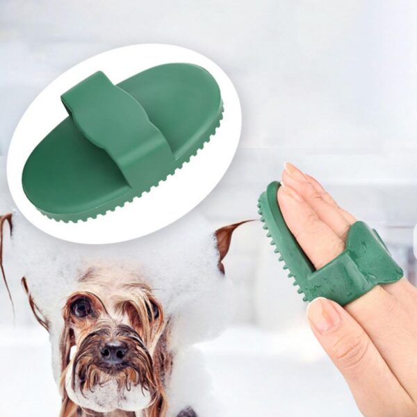 Pet Bath Brush Gloves Dog Cleaning Supplies Bath Brush Cat Bath Massage Brush Hair Removal Pet Supplies
