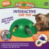 587689701 New Cat Toy Pop Play Pet Toy Ball POP N PLAY Cat Scratching Device Funny Traning Cat Toys For Cat Sharpen Claw Pet Supplies
