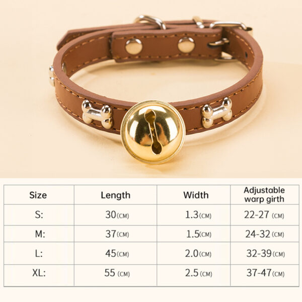 Claw Print Bone Alloy Bells for Pet Collars - Supplies for Dogs & Cats
